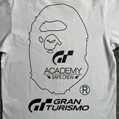 Bape x Gran Turismo Tee White