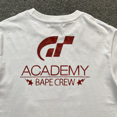 Bape x Gran Turismo Tee White
