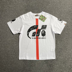 Bape x Gran Turismo Tee White