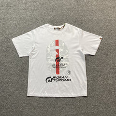 Bape x Gran Turismo Tee White