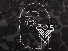 Bape X Inter Miami CF Camo Hoodie Black