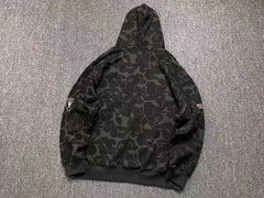 Bape X Inter Miami CF Camo Hoodie Black
