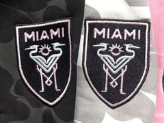 Bape X Inter Miami CF Camo Hoodie Black