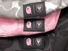 Bape X Inter Miami CF Camo Hoodie Black