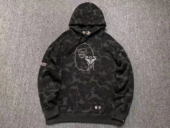 Bape X Inter Miami CF Camo Hoodie Black