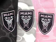 Bape X Inter Miami CF Camo Hoodie Pink