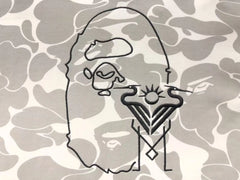 Bape X Inter Miami CF Camo Hoodie White