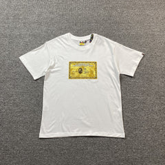 Bape x OVO Card Tee White