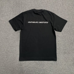 Bape x Undefeated Tee Black