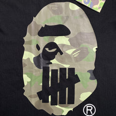 Bape x Undefeated Tee Black