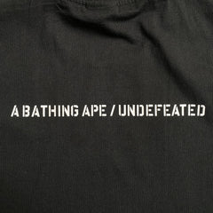 Bape x Undefeated Tee Black