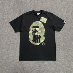 Bape x Undefeated Tee Black