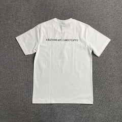 Bape x Undefeated Tee White