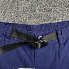 Corteiz Alcatraz Cargo Shorts Blue