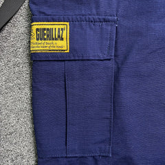 Corteiz Alcatraz Cargo Shorts Blue