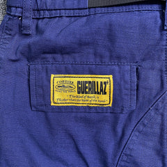 Corteiz Alcatraz Cargo Shorts Blue