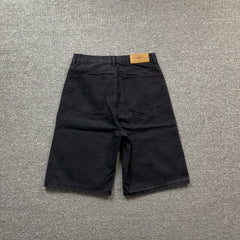 Corteiz Alcatraz Denim Shorts Black