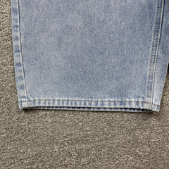 Corteiz Alcatraz Denim Shorts Blue