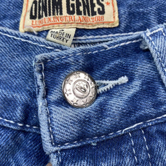 Corteiz C-Star Denim Shorts Blue