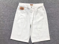 Corteiz C-Star Denim Shorts Natural