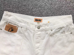 Corteiz C-Star Denim Shorts Natural