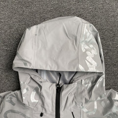 Corteiz Elitework Waterproof Shell Jacket Grey
