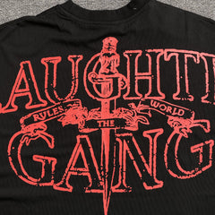 Corteiz x Slaughter Gang 21 Savage T-shirt Black