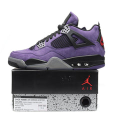 Jordan 4 Retro Travis Scott Purple (Friends and Family)
