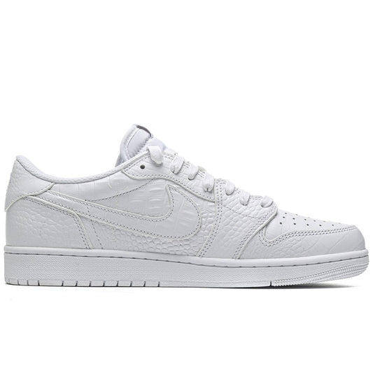 Travis Scott x Air Jordan 1 Crocodiles White