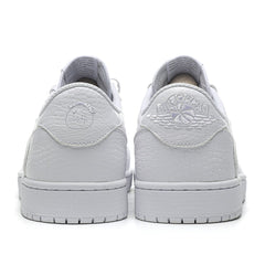 Travis Scott x Air Jordan 1 Crocodiles White