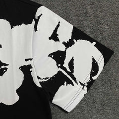 Denim Tears Big Cotton Wreath Tee Black