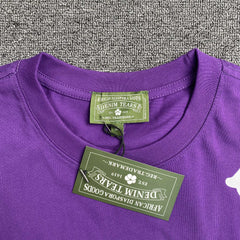 Denim Tears Big Cotton Wreath Tee Purple