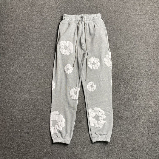 Denim Tears The Cotton Wreath Sweatpants Grey