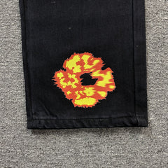 Denim Tears X Offset Wreath Jeans Black