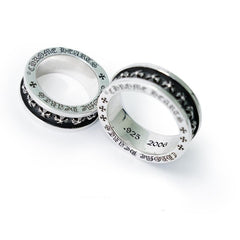 Tiny CH Plus Spinner Ring