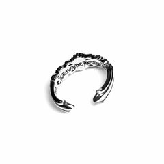 Baby Double Floral Cross Ring