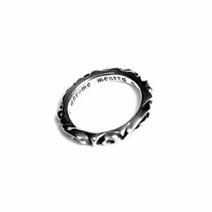 CH Scroll Band Ring