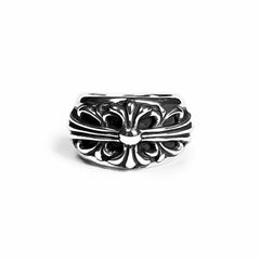 CH Floral Cross Ring