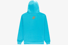 Spider Punk V2 Hoodie In Cyan