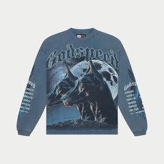 God Speed F.T.D LS T-Shirt (True Blue)