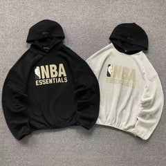 Fear of God Essentials NBA Hoodie Grey