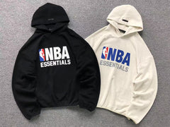 Fear of God Essentials NBA Hoodie Grey