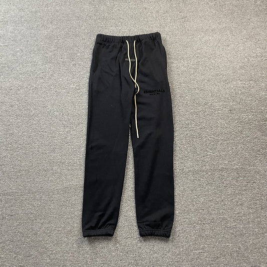 Fear Of God Essentials Small Logo Pants Jet Black