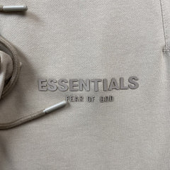 Fear Of God Essentials Small Logo Pants Silver Cloud
