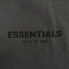 Fear Of God Essentials Small Logo Tee Jet Black