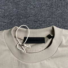 Fear Of God Essentials Small Logo Tee Silver Cloud