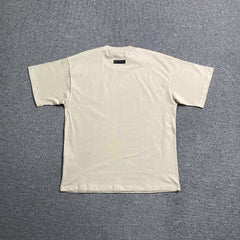 Fear Of God Essentials Small Logo Tee Silver Cloud