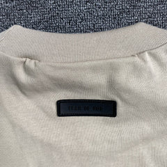 Fear Of God Essentials Small Logo Tee Silver Cloud