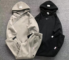 Fear of God x Nike Double Hood Hoodie Grey