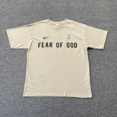 Fear of God x Nike Warm Up T-shirt Oatmeal